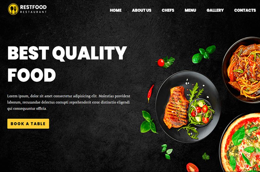 آموزش ساخت وب سایت رستورانی با سفارش آنلاین
